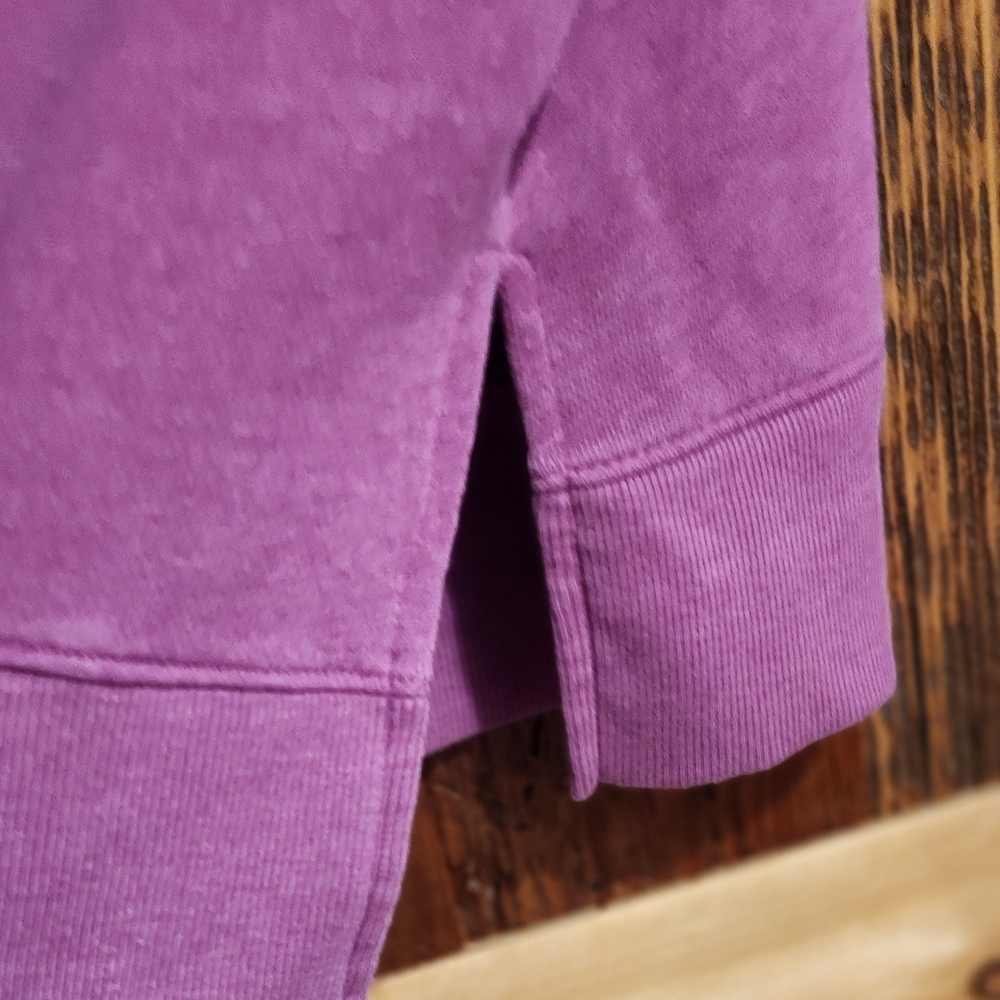 Time and Tru Women's Lavender Sweatshirt - Picture 3 of 3